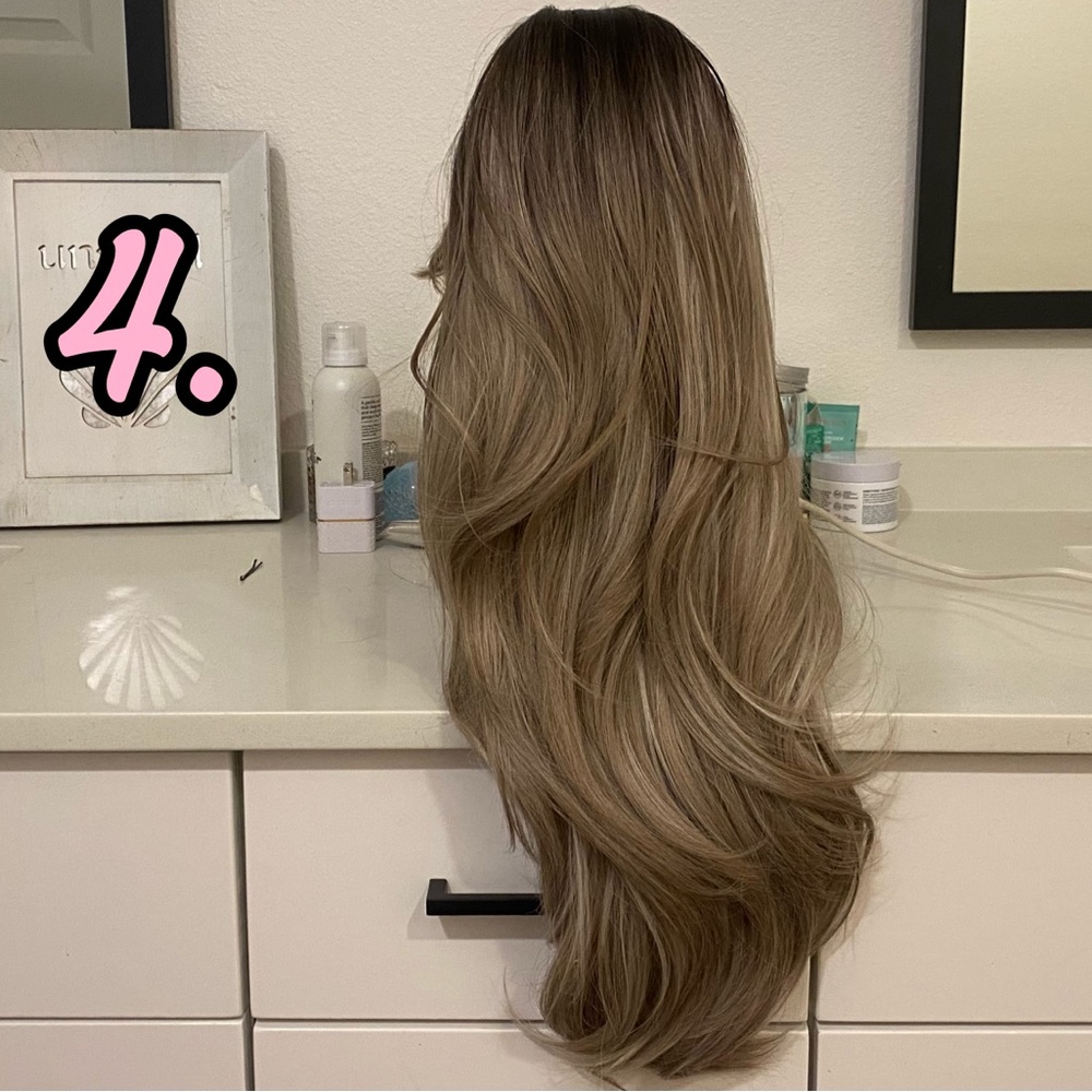 Long Wavy Women’s Hairpiece - Ash Brown